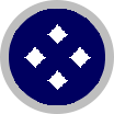 Marine Petits Motifs Blancs